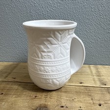 Tag Cozy Ceramic White Nordic Knit Handwarmer...