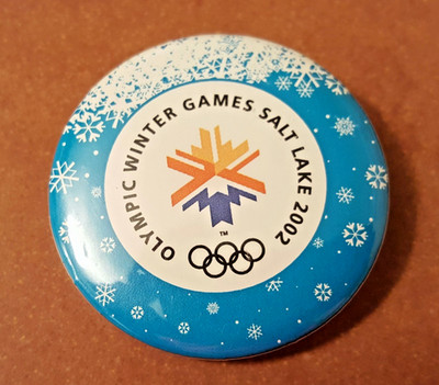 Olympics Salt Lake City 2002 Olympic Pin Winter Games 5 Rings Torch USA 