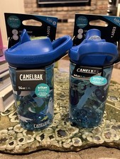 Camelbak 14oz. Eddy  Leak proof EZ clean Sipcup  1 sharks /1 sloth in space 