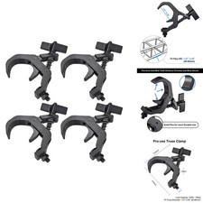 Eyeshot ES-T08 Truss Clamp Black 4PCS 330lb 1.57-2.36" for LED Fixtures