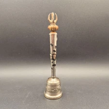 Tibetan Buddhist Handbell Original Ritual Chanting Bell (listen to chime)