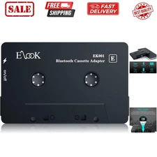 Car Audio Receiver, Bluetooth Cassette Receiver Tape Aux Adapter Player with ...