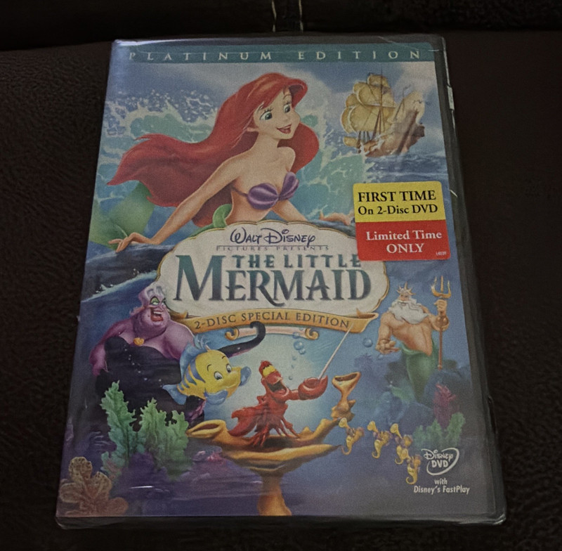 Walt Disney The Little Mermaid Platinum Edition 2-Disc Special Edition DVD G
