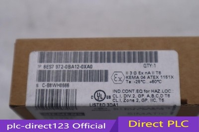 NEW Siemens 6ES7972-0BA12-0XA0 PROFIBUS CONNECTION PLUG SIMATIC DP STOCK B-1494