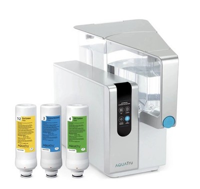 AquaTru Classic Countertop Reverse Osmosis Water Purifier System (WH) AT2040