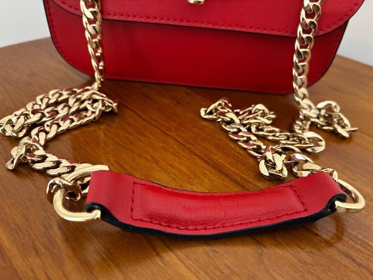 Tommy Hilfiger Turn Lock Stripe Small Crossover Bag | eBay