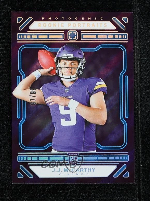 JJ McCarthy Panini Photogenic #152 Blue