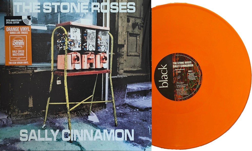 The STONE ROSES LP Sally Cinnamon 180 Gram ORANGE VINYL 8 Track NEW and SEALED