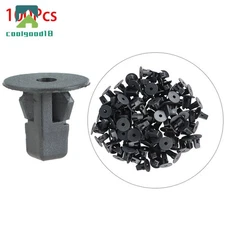 Nylon Car Fastener Clips Bumper Inner Fender Rivets Push 8x8.2mm For Toyota