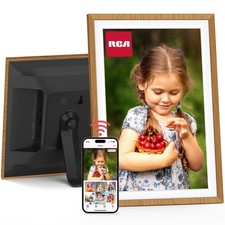 RCA Digital Photo Frame, 10.1 Inch 1080P HD IPS Touchscreen, WiFi, 32GB Memory,