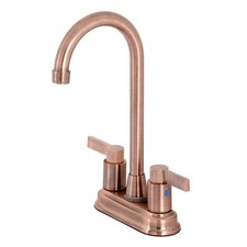 Kingston Brass KB849N.DL NuvoFusion 1.8 GPM Standard Bar Faucet - Copper
