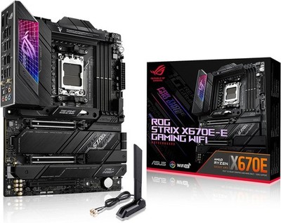 ASUS ROG Strix X670E-E Gaming WIFI Mainboard AMD Sockel AM5 Ryzen 7000/8000/9000