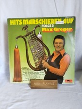 Max Greger ‎– Hits Marschieren Auf Folge 3 LP 1974 Jazz EXC (Netherlands)