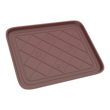 All Weather Boot Tray - Small Water Resistant Plastic Utility Shoe Mat for In...