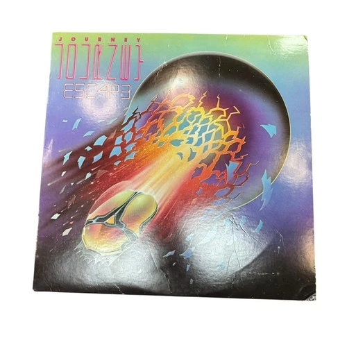 Journey Escape Vinyl LP 1981 Original 1st press W/ OG Sleeve! Nice Copy! 1st US