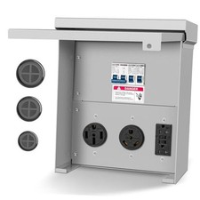 Temporary Power Outlet Panel,Rv Electrical Panel,50 30 20 amp rv 20 30 50 Amp