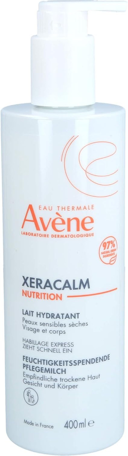 Avène XeraCalm Nutrition Latte 400ml - Idratazione 48h Pelle Secca
