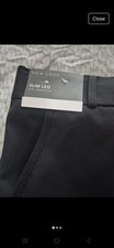 New Look Slim Black Trousers