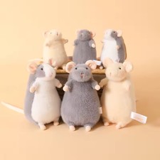 15cm Fancy Mouse Rat Plush Toy Soft Bag Pendant Kawaii Small Animal Doll Gift