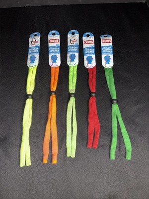 Lot Of 5 Chums Eyewear Retainer Lot Mixed Colors Safety