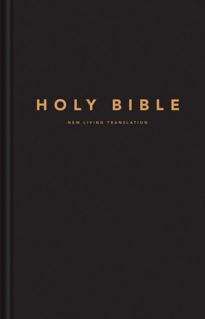 NLT Large Print Pew Bible (Hardcover, Black) by Tyndale (Hardback Book) - Image 2