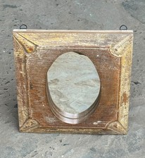 Vintage Wooden Wall Hang Home Decor Jharokha Mirror Frames Old Fine Hand Carved