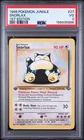 1999 POKEMON JUNGLE #27 SNORLAX 1ST EDITION PSA-3