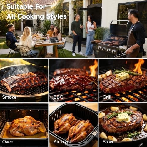  Wireless Meat Thermometer with 2 Probes, 244m Bluetooth 5.2 Range — image 3