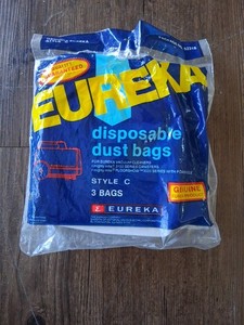 Eureka Style C Vacuum Disposable Bags 3 Pack Genuine 52318 Lot Of 5 Bags!