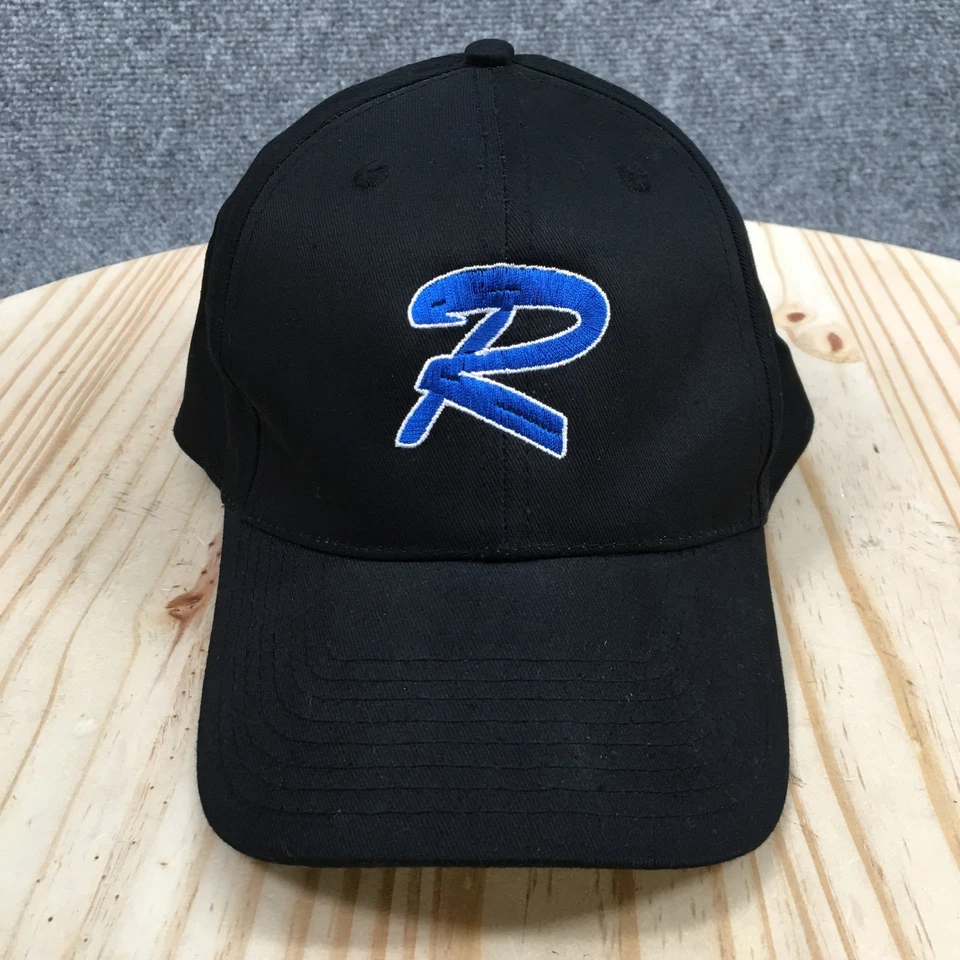 Gorra de béisbol R Cobra unisex negra talla única ala curva ajustable bordada Foto 2 de 4