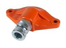 Stockbig Druckflansch D-Pumpe mit V-Teil 35 Putzmaschinen No.1 / PFT / G4 / G5