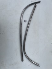 1958 Ford Custom 300 Front Windshield Lower Trim Molding Pair Oem Chrome 1958 Ford Custom 300 Front Windshield Lower Trim Molding Pair Oem Chrome