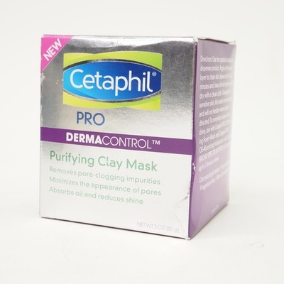 Cetaphil Pro Derma Control Purifying Clay Mask Face 3oz Fragrance Free