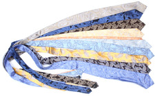 443 LOT 10 MICHAEL KORS PAISLEY MEN'S TIE 100 SILK MADE IN CHINA