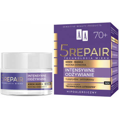 AA 5REPAIR AGE TECHNOLOGY 70+ REBUILDING NIGHT CREAM-MASK