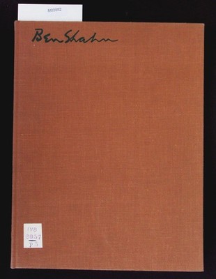 Ben Shahn : Graphik. Shahn, Ben: