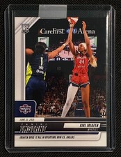 Kiki Iriafen 2025 Panini Instant WNBA #85 Washington Mystics RC (B)