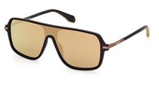New Adidas Originals OR0100 02G Men's Sunglasses Black W/ CASE Or0100 02G 126145