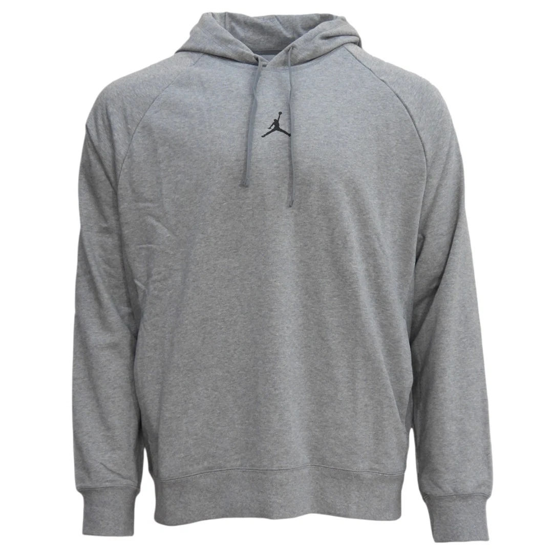 Nike Dri-Fit Lightweight Hoodie Mens Size 2XL Gray Jumpman DQ7327-091 NWT