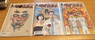 Fight Club 2 Nr. 1,2,3 Komplett Dark Horse Comics Palahniuk/ Stewart