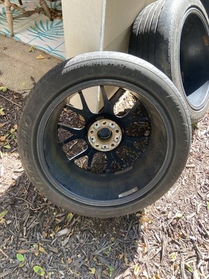 BBS Motorsport Rims Set of 4 Standard Size Rims, Does Have Wear. Needs New Tires