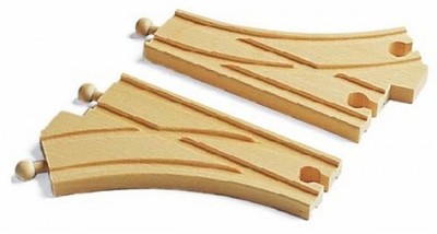 BRIO 33346 - Bogenweichen (L,M)|ab 3 Jahren