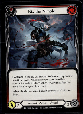 Nix The Nimble DYN139 Red Flesh and Blood TCG FAB TCG