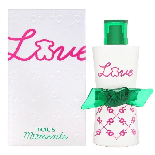 Tous Love Moments by Tous 3 oz EDT Perfume for Women New in Box