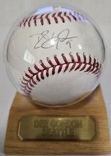 Dee Gordon Signed MLB Baseball Autograph COA Seattle Mariners 