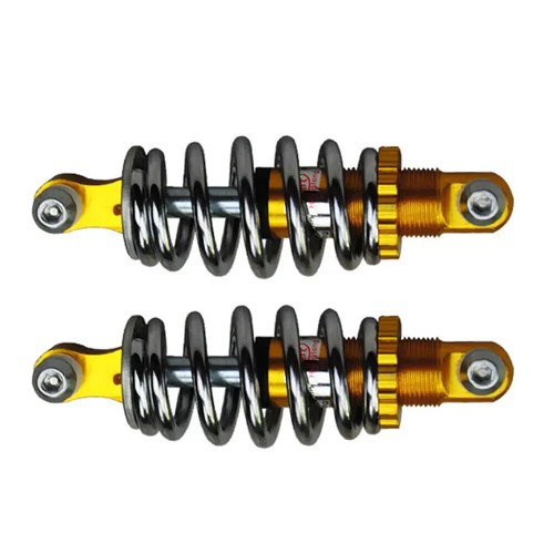 2Pcs Universal 125mm Rear Shock Absorbers For Electric Bicycle Scooter E Bike - Picture 9 of 9