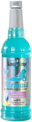 Jordan's Skinny Syrups Sugar Free Mermaid Gluten Free Keto Kosher 750ml