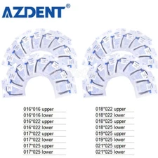 AZDENT Dental Orthodontic Stainless Steel Arch Wires Rectangular Nature Form