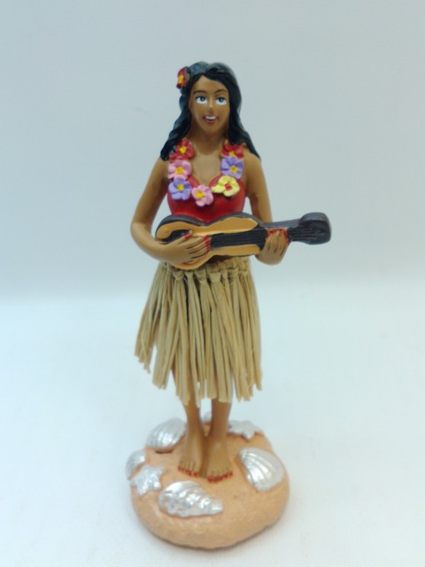 vintage dashboard hula girl