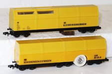 LUX N 9670 Gleisstaubsauger- und Schienenschleifwagen "Start- / Stop" NEU + OVP
